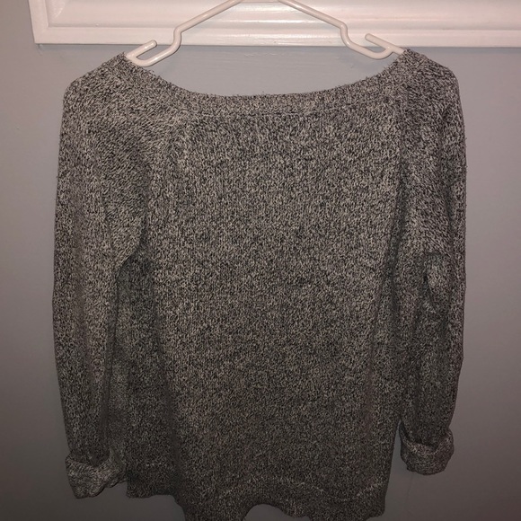 roots knitted v neck long sleeve - Picture 2 of 2